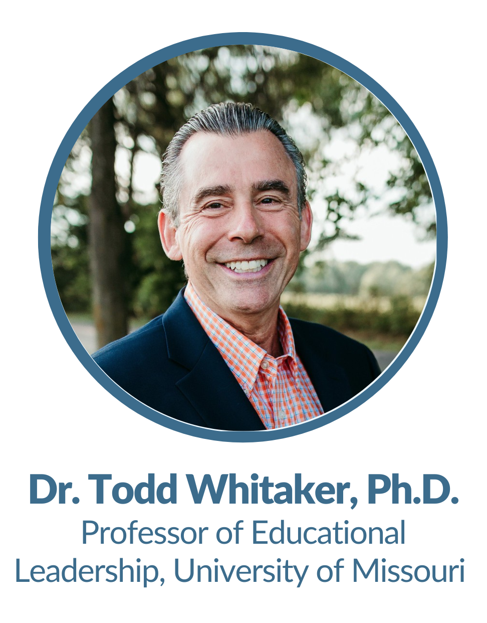 Dr. Todd Whitaker headshot